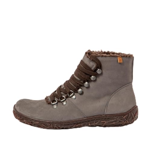 El Naturalista N5456 Pleasant Grey nido gris chaussures de ville en cuir