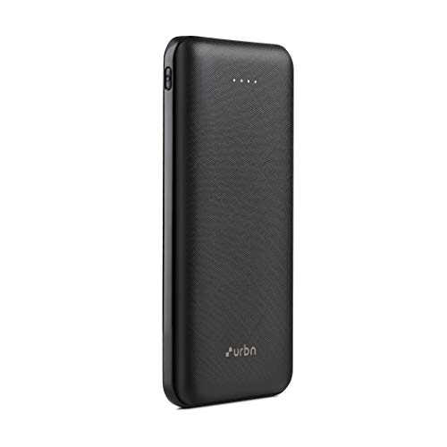 URBN 10000mAh Lithium Polymer Power Bank Ultra Compact with 12 Wa...