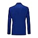 Cenne Des Graoom Men's Slim Fit 2 Piece Suit Double Breasted Business Wedding Prom Suits Blazer Tuxedo & Trousers……… Royal…
