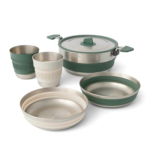 Casserole 3L et popote camping deux personnes Sea to Summit Detour