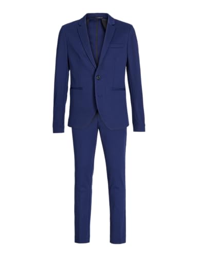Lista de traje para niño super ventas 1 JACK&JONES JUNIOR JJEJAXON Jersey Suit Noos JNR Traje, Medieval Blue, 176 para Niños