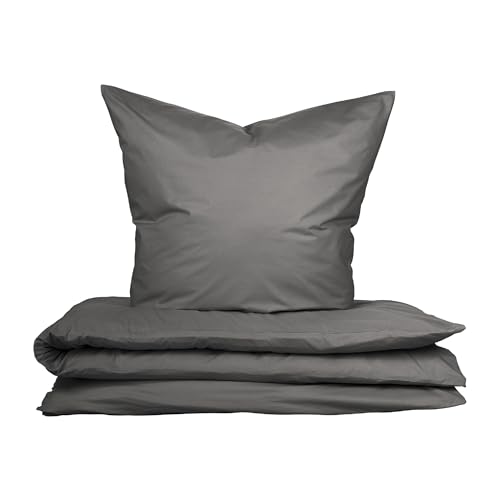 Uncover by Schiesser Bettwäscheset Soho | 2-teilig | Uni | Renforcé |...