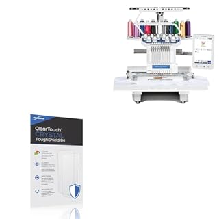 BoxWave Screen Protector Compatible With Brother Entrepreneur Pro X PR1055X - ClearTouch Crystal ToughShield 9H (2-Pack), Clear 9H Tough Flexible Film Screen Protector