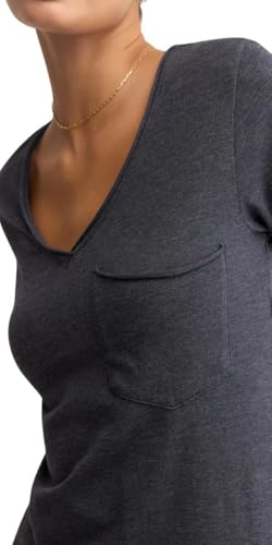 Z SUPPLY Modern Pocket Tee, V-Neck, Eclipse3