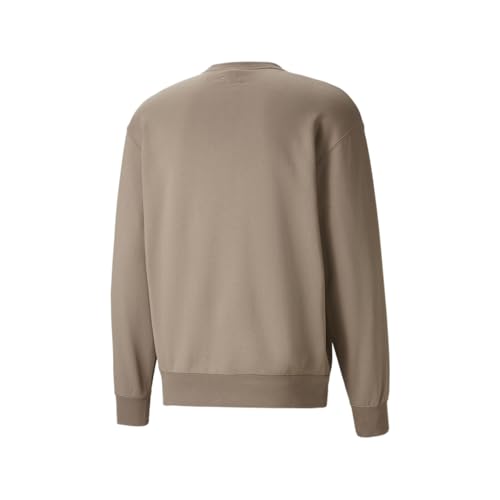 PUMA Mens L. London X Crewneck Sweatshirt Casual - Brown - Size XL2