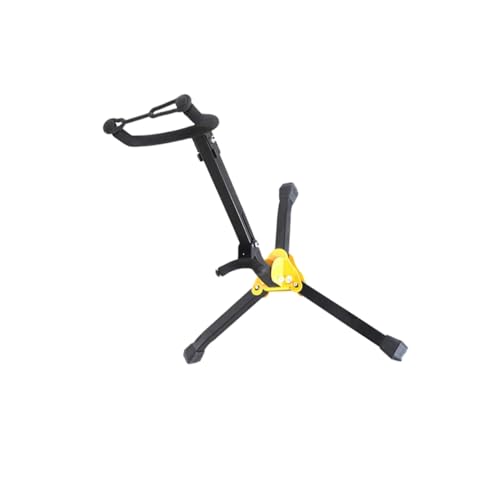 FUNOMOCYA Metal Saxophone Holder Foldable Sponge Cover for Protection for Trumpet Saxophone