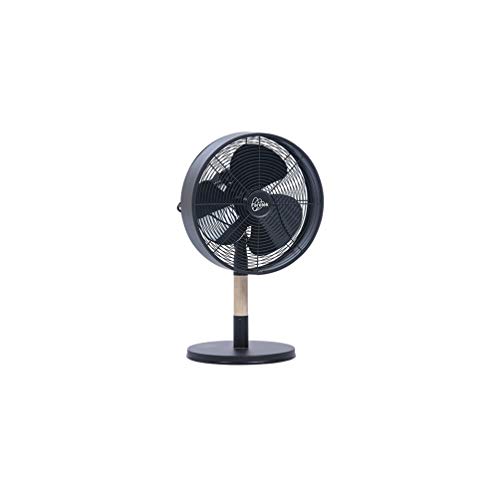 Farelek 112027 Ventilador de mesa, metal, negro y madera Cover