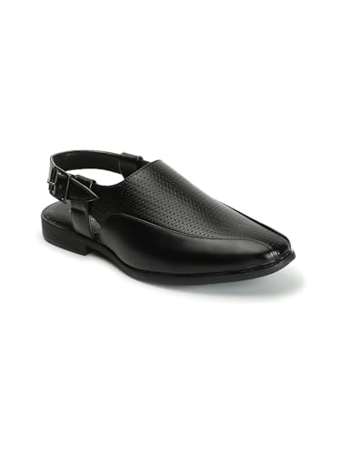 Carlton London Mens Stylish Comfortable Mule Shoes Colour-Black, Size-UK 11 (B0CMMBJG82) Amazon Price History, Amazon Price Tracker