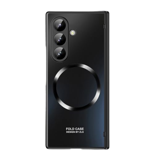 Coque Samsung Z Fold 8 Ultra magnétique avec stylet noir et verre