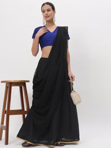 Image of studio rasa Women's Silk Blend Stretchable Blouse for Festive Wedding Party