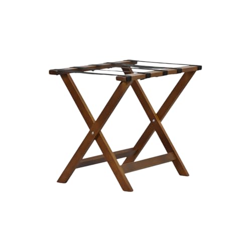 Recopilación de Soportes para maletas comprados en linea. 48 HOGARE Tijeras Porta Maletas Estante de madera para maletas, porta equipaje para hotel
