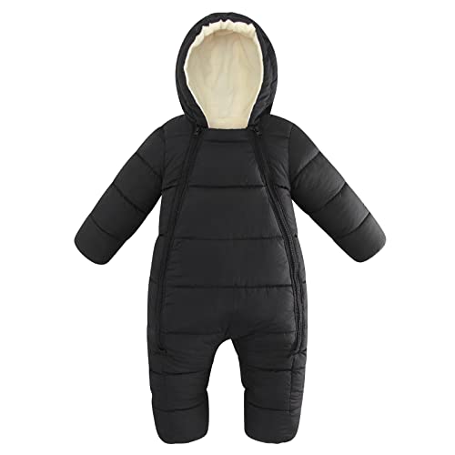 UNIFACO Baby Boy Clothes Snowsuit 6-12 Months Infant Baby Coats Boys Toddler Snow Wear One Piece Romper Bodysuits for Ourdoor Camping