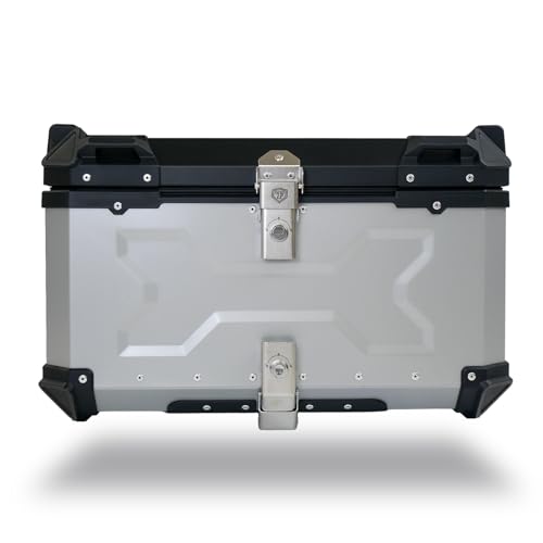 中古リアボックス 100l トップケース バイクリアボックス アルミ製 銀 Amazon | 【選ばれる、理由がある。安心の日本企業。】【 100L 】 ONE