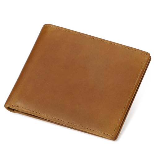 HUMERPAUL Son Gifts from Mom, Leather Bifold Wallets for Men, Wallet for Teen Boys, Gift for Son, Graduation Gifts, Wallet for Son from Mom, Mens Wallets