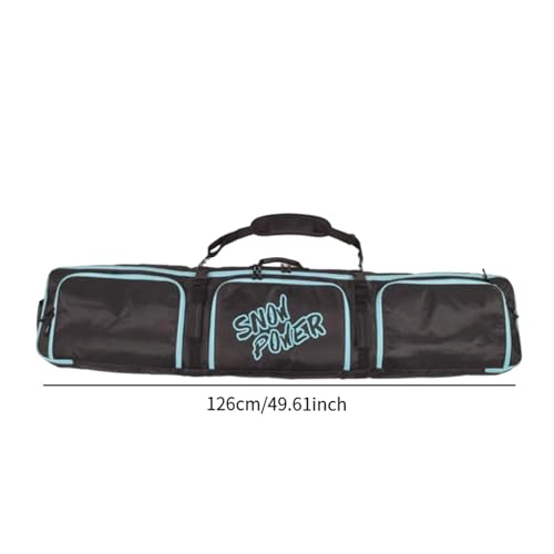Bolsa de esquí con ruedas y gran capacidad para botas y tabla de snowboard 2
