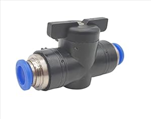 Pneumatik-24.De Absperrhahn mit 6mm Steckanschluss