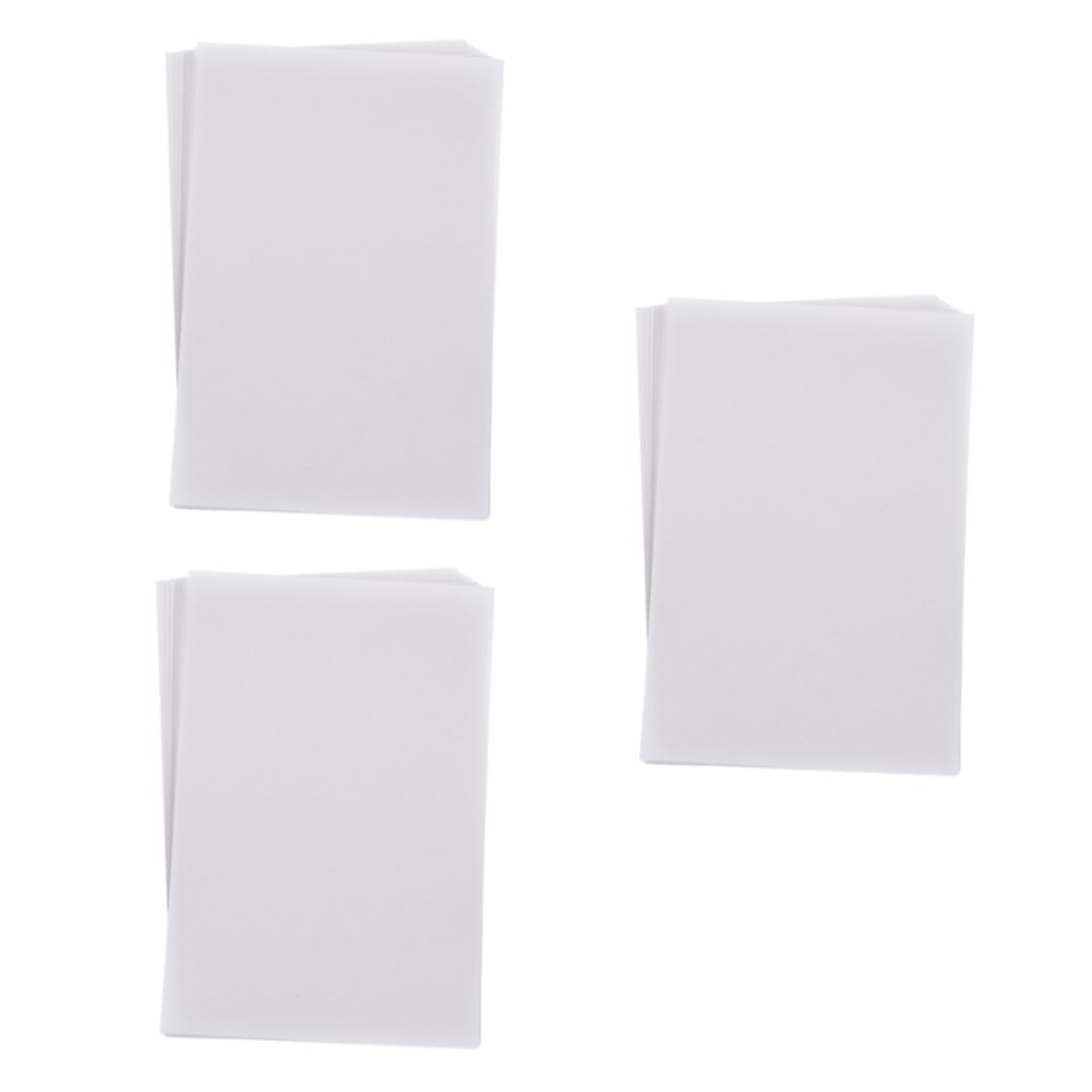 Hohopeti 150pcs White Paper Translucent Tracing Paper for Office Copying Artistic Drafting