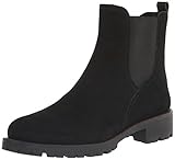 Sam Edelman Jazmine Chelsea Boot Black Suede 8 Medium