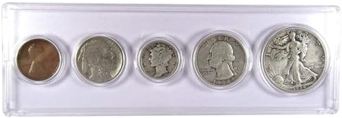 1934 Year Set: 5-coin collectible gift set