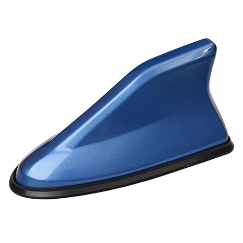 ZzQyy Antena Aleta Tiburon Coche para Ford Explorer(222) 2006-2015, Antena Aleta Tiburon Radio Amplificador Señal, Accesorios Coche,F-Blue