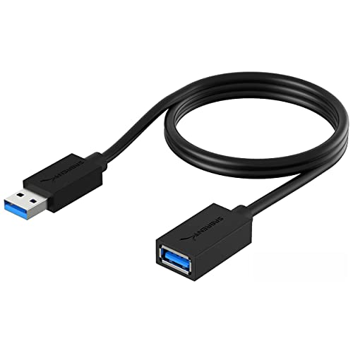 SABRENT USB延長 0.9m USB延長ケーブル3.2 Gen 1(USB Type-Aオス-メス)SuperSpeed 5Gbps/ PS5・PS4、タブレット、ゲーミングPC、PC、ミニPC、マウス、Xbox、Macbook、ノートPC、その他