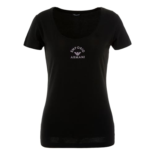 T-Shirt Emporio Armani Femme en coton extensible pour le loungewear au quotidien
