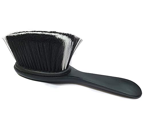 Image of Wooden Long Handle Soft Bristle Multipurpose Dusting Cleaning Brush for Sofa, Clothes, Blanket, Curtains, Home, and Household Cleaner Brushes (M7)