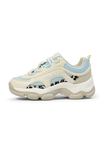 FILA Strada DREAMSTER CB Kids-Antique White-Blue Glow-34