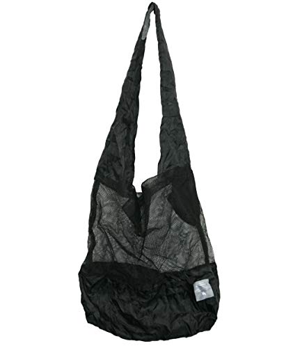 モズ スゥェーデン エコバッグ ビーンズ ネット ブラック R