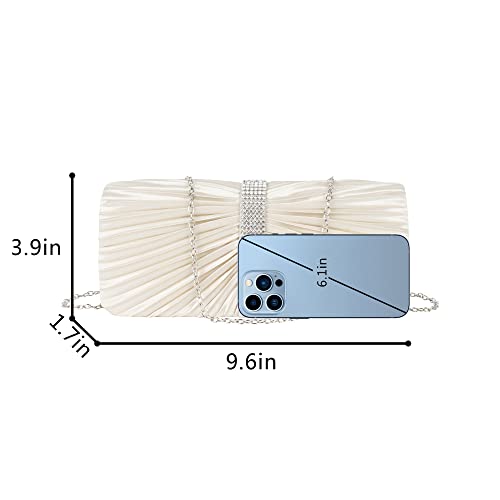 Image of Goclothod Evening Clutch Handbag Women Fashion Crossbody Shoulder Bag Chain Purse