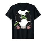Panda Shirt Adult Kids Men Women Panda Bear Costume T-Shirt