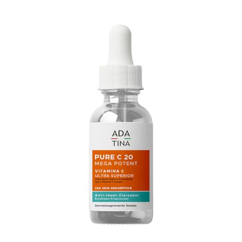 Sérum Facial Anti-Idade Clareador Ada Tina Pure C 20 Mega Potent (30ml)