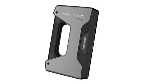 EinScan Pro 2X Plus Multi-Functional Handheld 3D Scanner,Versatile/Align Scan Modes,0.04 mm Accuracy,Rapid/Fixed Scan Mode,10fps to 30fps Scan Speed,0.7 to 0.25mm Resolution,Built-in USB Cable