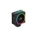 Produktbild Aerocool Cylon 4 ARGB CPU Cooler, 1 x 120mm PWM Fan, ASUS Aura Sync, Mystic Light Sync, Gigabyte RGB Fusion, Compatible for AMD and Intel Platforms, The Perfect Air Cooling Solution , Black