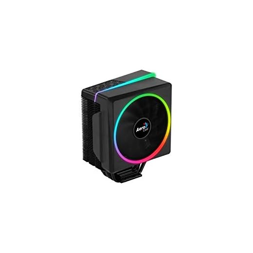 Aerocool CYLON4, refrigeración para PC, iluminación LED RGB, 4 heat pipes