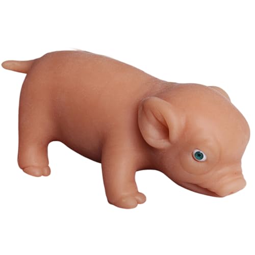 Cochon en silicone réaliste, un cadeau mignon pour enfant