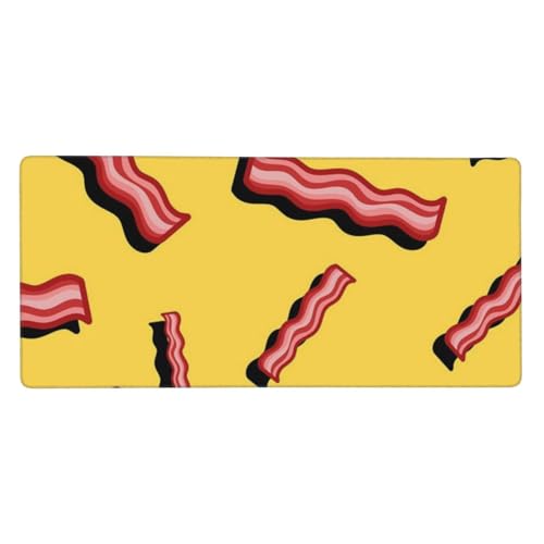 Tapis de souris grand format pour éviter les glissements tapis de bureau jaune