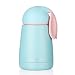 Produktbild Jiaqi Thermoskanne, Thermosbecher, isolierte Edelstahl-Flasche, niedliche Kaninchenform, auslaufsicher, 300 ml, Edelstahl, cyan, 300ml