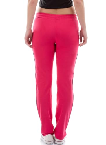 Image of Lovable Women Girls Cotton Solid Track Pant in Blue Color- NEO Classic Track-N.Blue