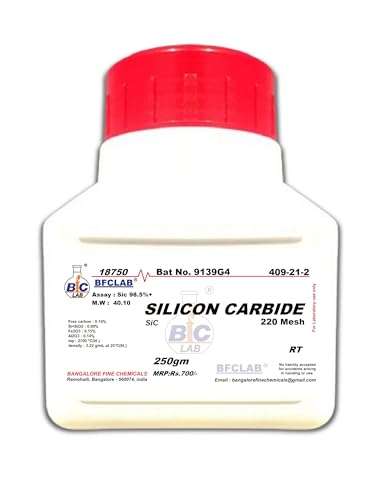 Image of BFC SILICON CARBIDE Powder LR - 250gm CAS No.409-21-2 (220 Mesh)
