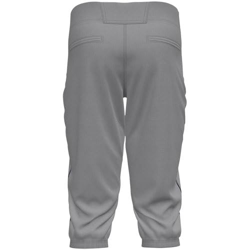 New Balance Men's Adversary 2.0 Piped Knicker Baseball Pants Grey/Navy L