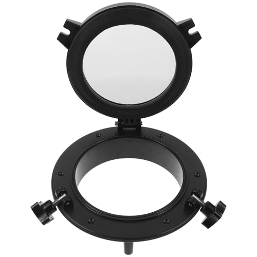 Fenêtre circulaire en verre trempé noir de remplacement pour trappe de yacht haut de gamme