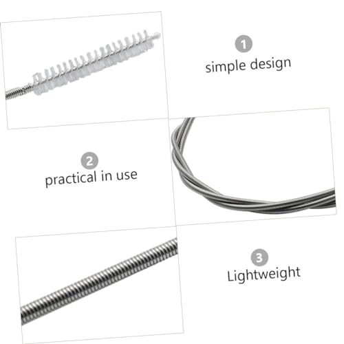 Herramientas de limpieza para desagüe de refrigerador Tofficu, 4 piezas, cepillo flexible para limpieza de desagües de nevera, duradero y práctico para todas las marcas de refrigeradores miniatura 4