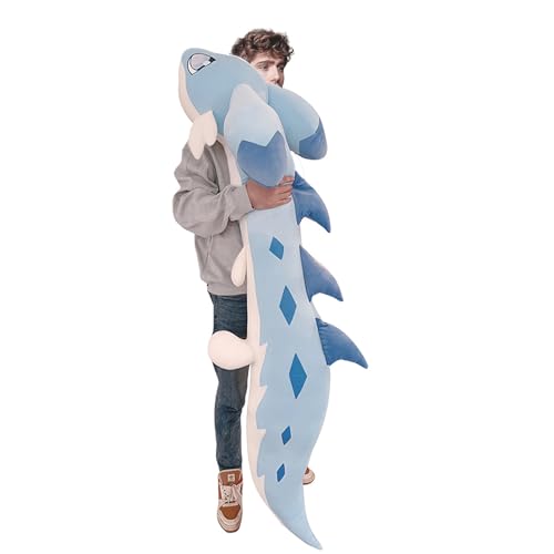 OSOCU 60 Inch Blue Chillet Plush Toys - Giant Soft Figure Doll - Huggable Stuffed Animal Plushies - Furry Stuffed Animal Pillow Gifts for Kids...
