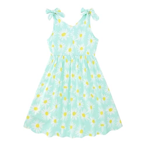 Robe de princesse marguerite en pur coton style décontracté et fluide - 2