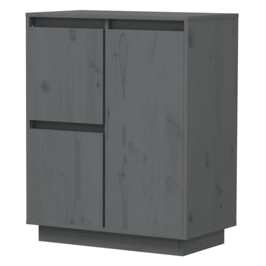 Wakects Aparador, Muebles para el Hogar Amplio Espacio de Almacenamiento de Madera de Pino para Oficina para Cocina