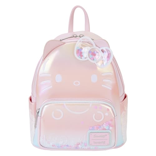 Loungefly Sanrio Hello Kitty 50th Anniversary Clear & Cute Cosplay Mini Backpack | Hello Kitty Accessories Standard