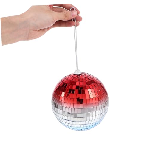 Adorno colgante disco espejado Cabilock con gradiente para decoración de fiesta, árbol de Navidad y boda, añade glamour y alegría miniatura 7