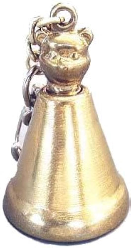 Amazon | スター 熊よけ鈴 熊に金棒 ゴールド 2301 | STAR