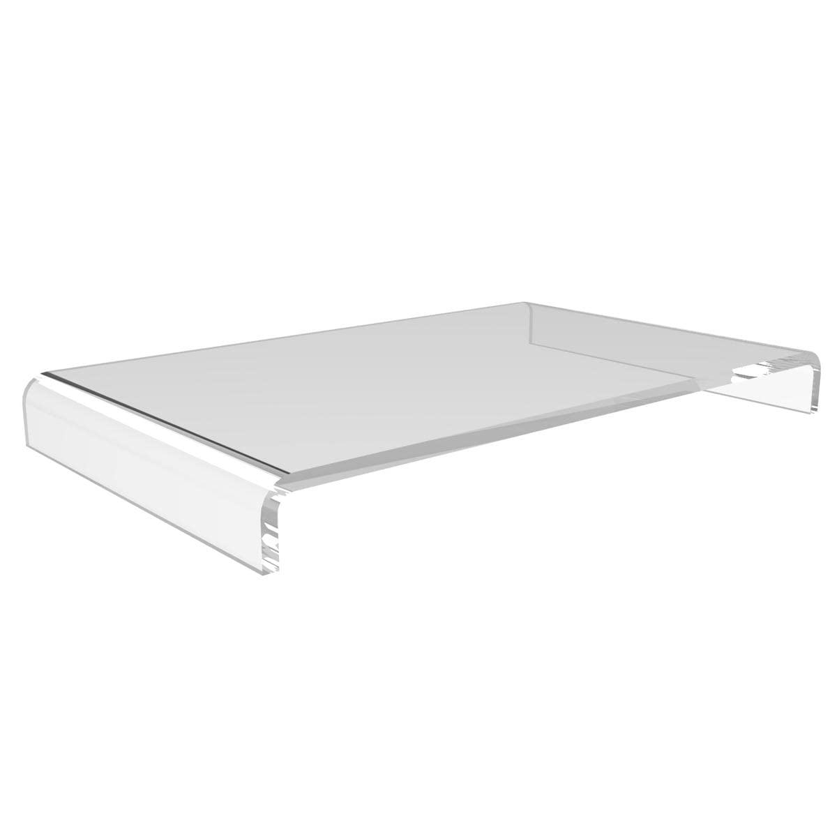 Displaypro Clear Acrylic Riser Display Stand (W400 D100 H150 T10)